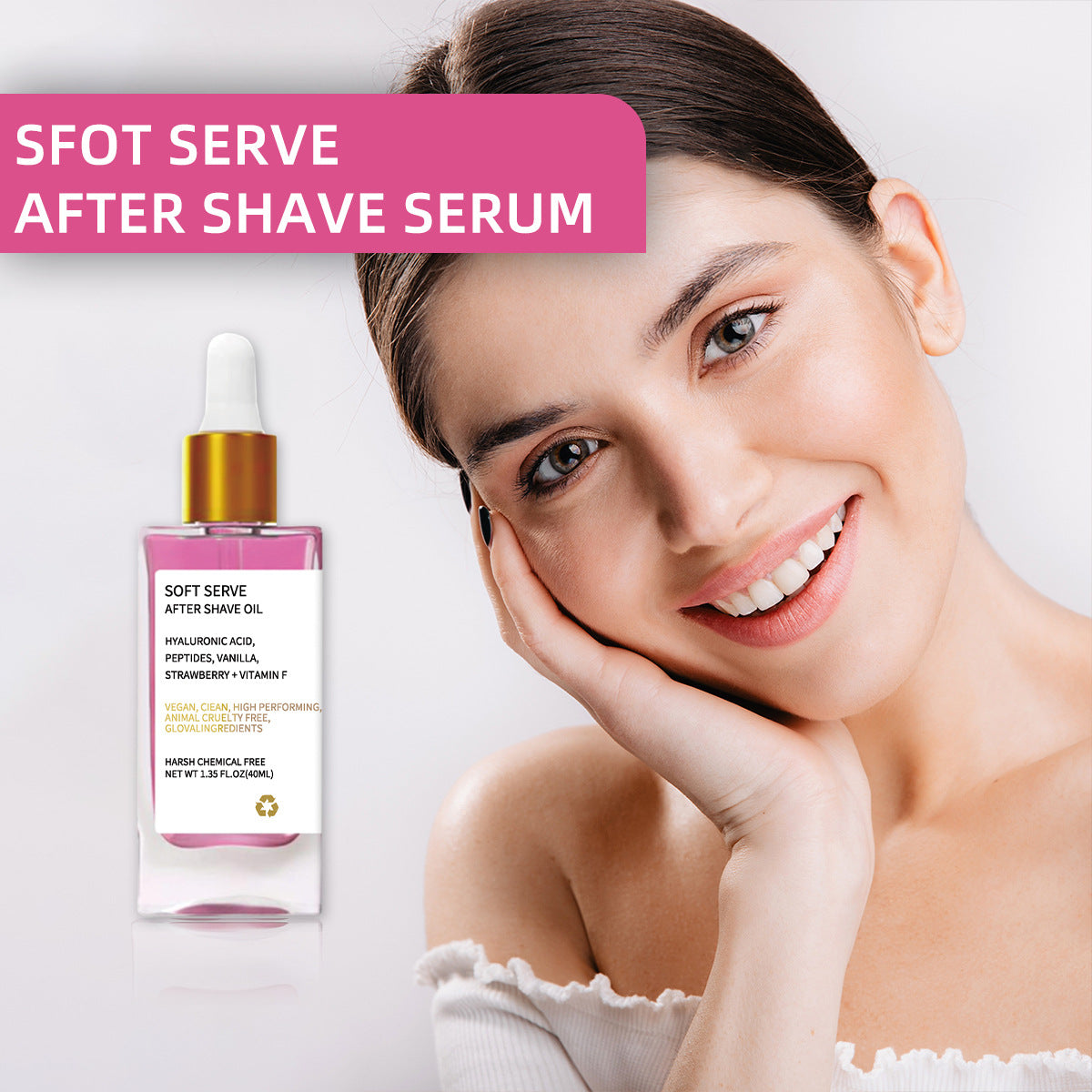 BARUBT After-shave Smoothing Skin Body Care Essence 40ml